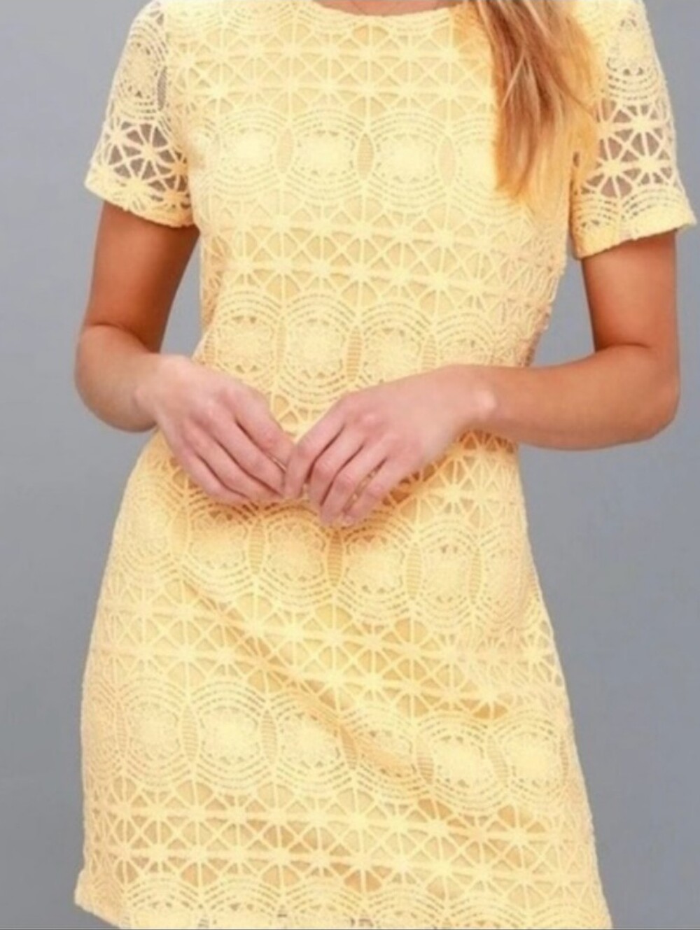 Lulus Love You For Eternity Lace Dress